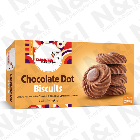 CHOCOLATE DOT COOKIES - 200g